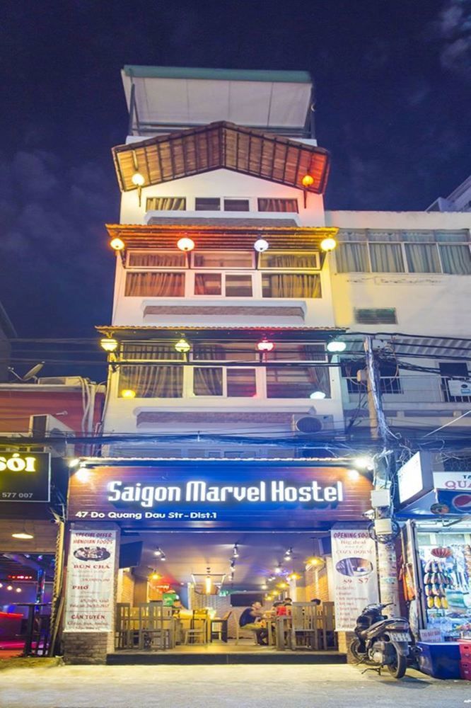 Saigon Marvel Hostel Ho Či Minovo Město Exteriér fotografie
